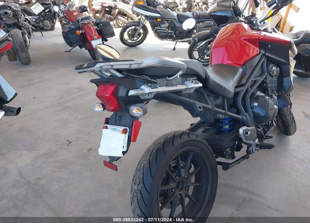 2015 TRIUMPH MOTORCYCLE TIGER EXPLORER VIN: SMTF02XK4FJ660124