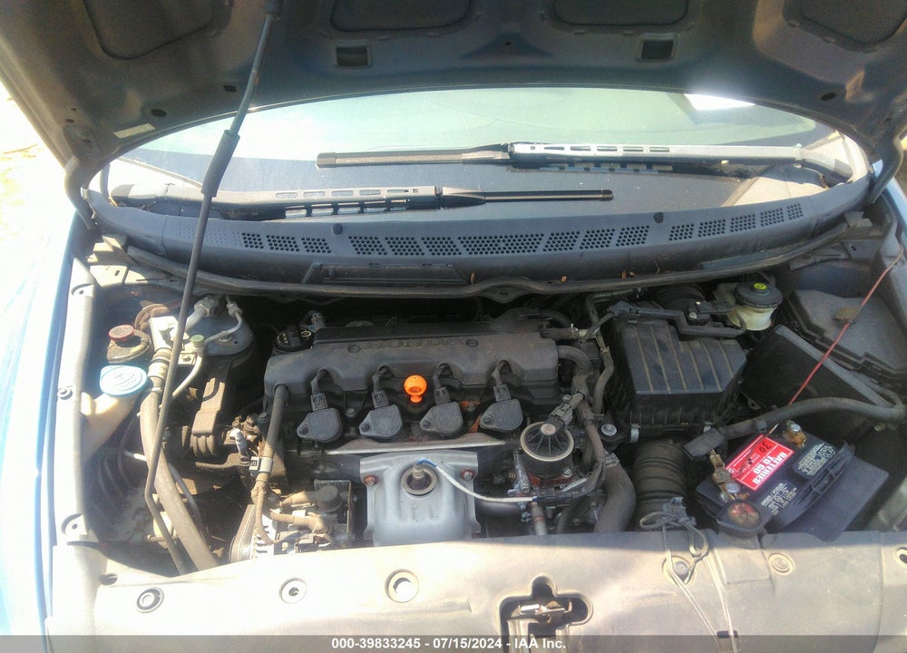 2007 HONDA CIVIC LX VIN: 2HGFG12637H501629