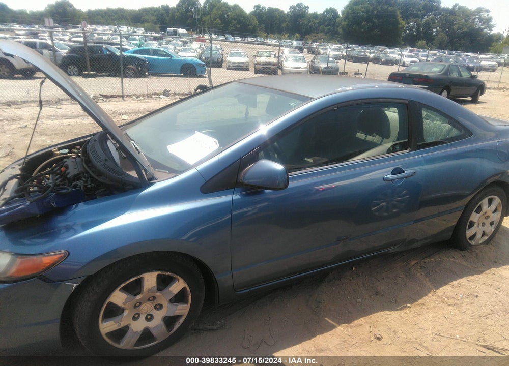 2007 HONDA CIVIC LX VIN: 2HGFG12637H501629