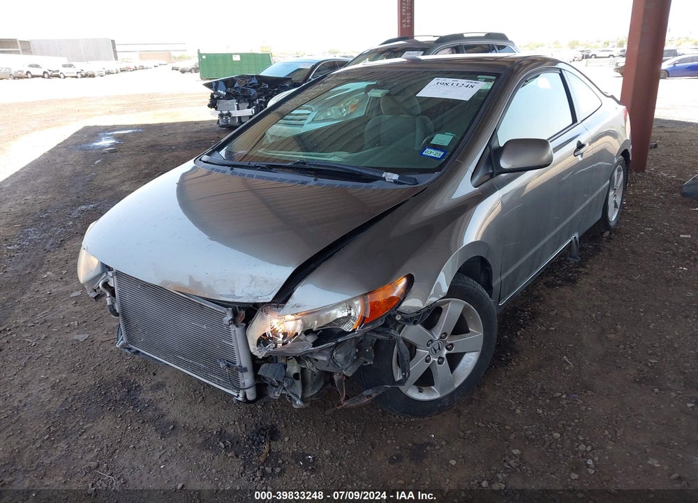 2008 HONDA CIVIC EX VIN: 2HGFG12858H539379