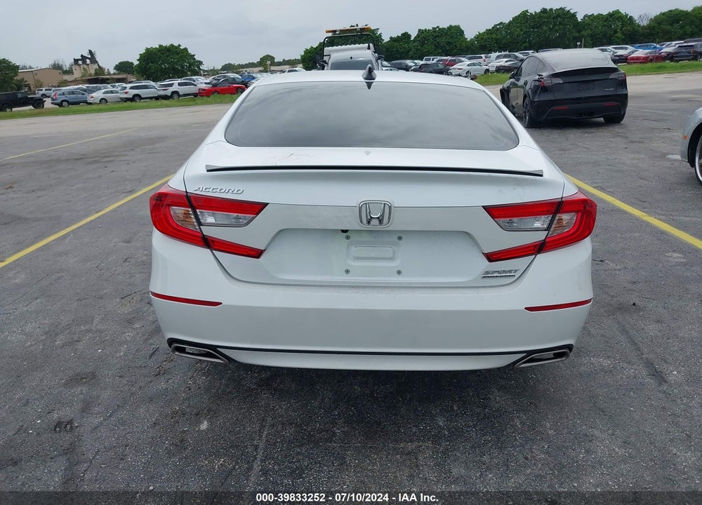 2022 HONDA ACCORD SPORT SPECIAL EDITION VIN: 1HGCV1F48NA091522