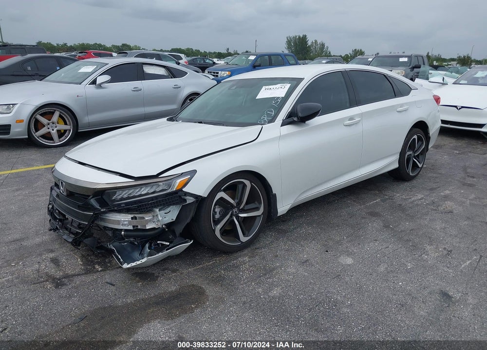 2022 HONDA ACCORD SPORT SPECIAL EDITION VIN: 1HGCV1F48NA091522