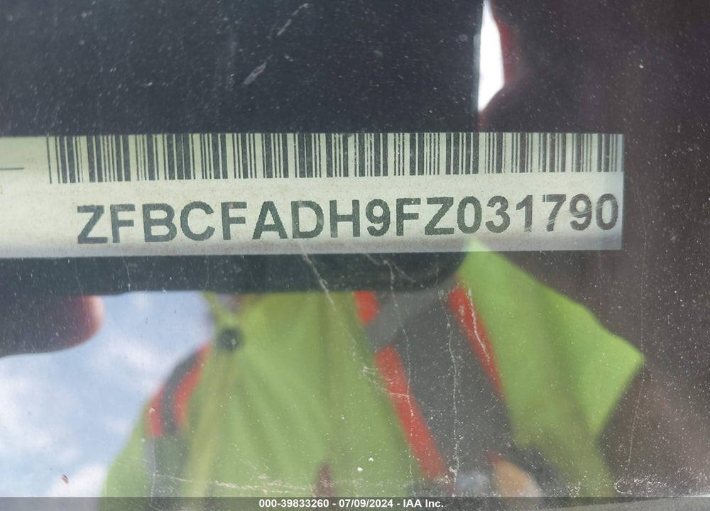 2015 FIAT 500L TREKKING VIN: ZFBCFADH9FZ031790