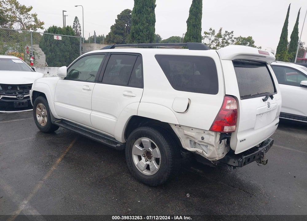 2005 TOYOTA 4RUNNER LIMITED V6 VIN: JTEZU17RX58032271