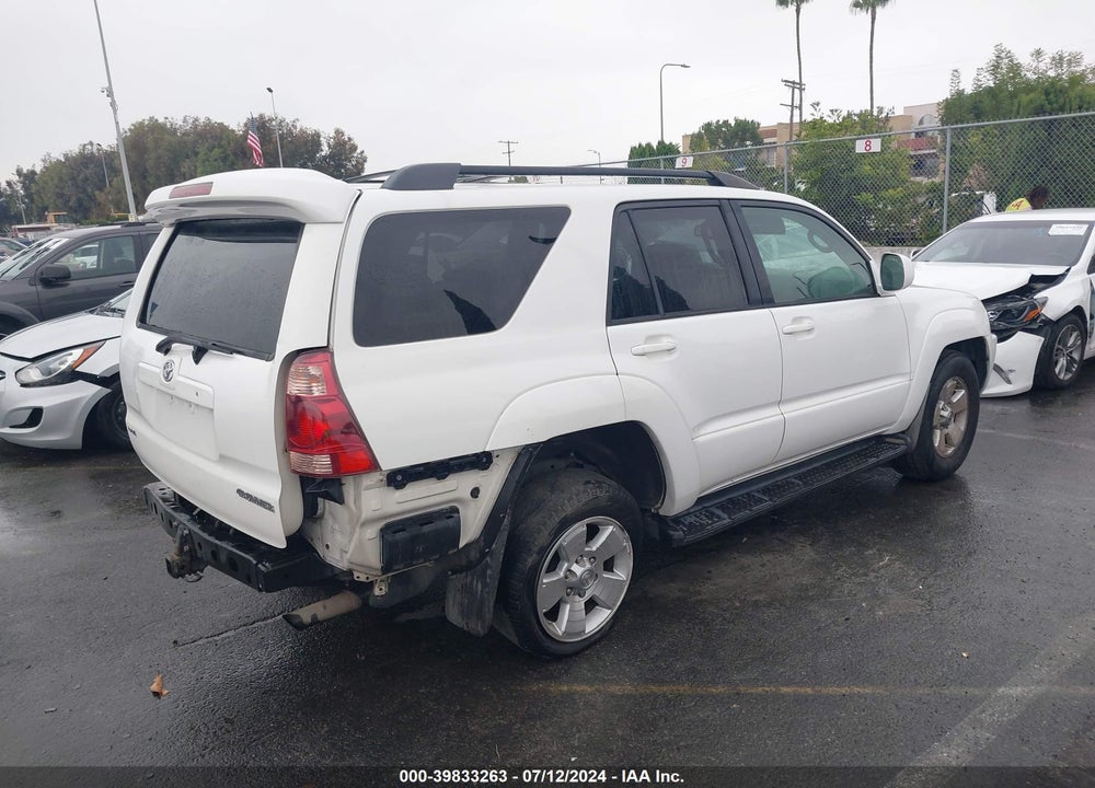 2005 TOYOTA 4RUNNER LIMITED V6 VIN: JTEZU17RX58032271