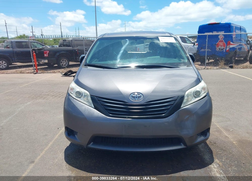 2017 TOYOTA SIENNA L 7 PASSENGER VIN: 5TDZZ3DC0HS895887