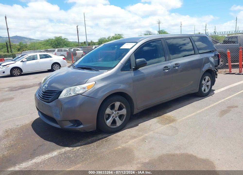 2017 TOYOTA SIENNA L 7 PASSENGER VIN: 5TDZZ3DC0HS895887