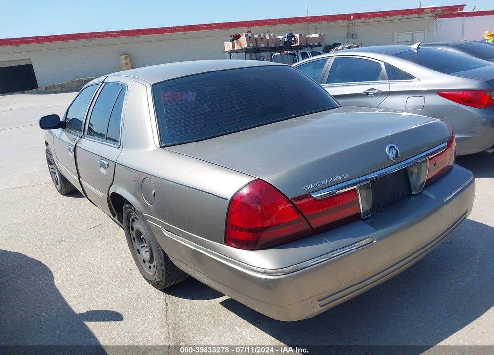 2004 MERCURY GRAND MARQUIS LS VIN: 2MEFM75W54X694338