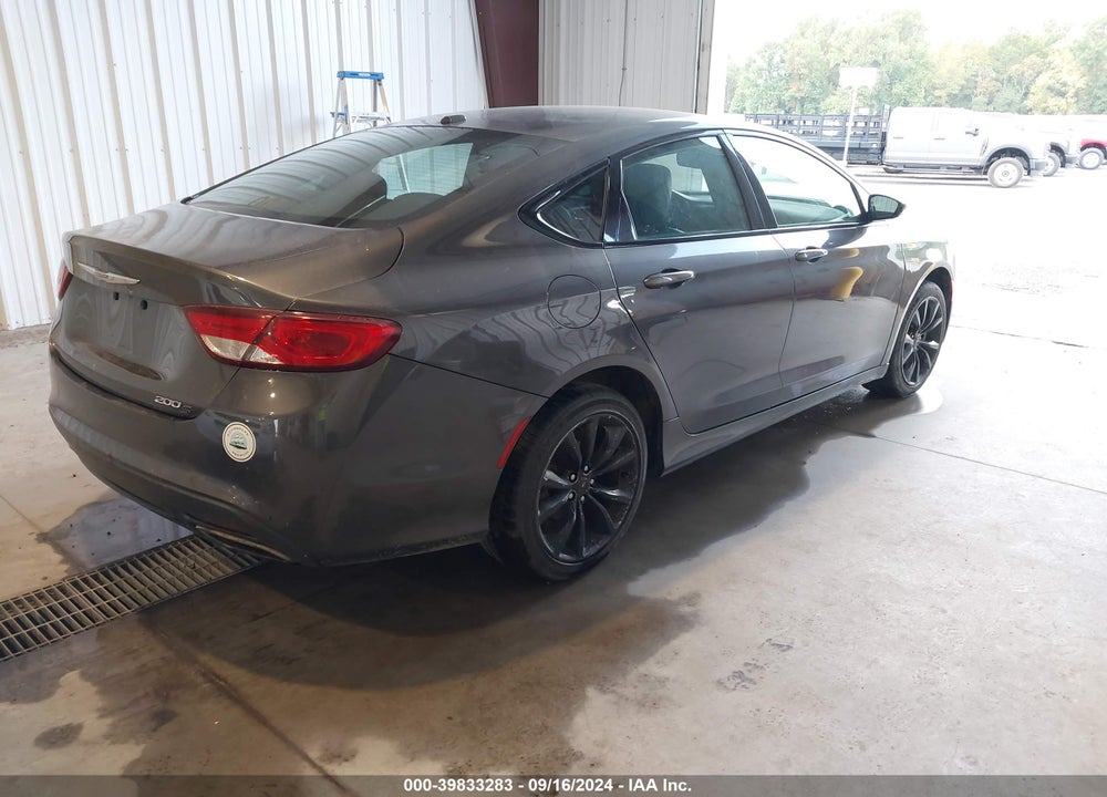 2015 CHRYSLER 200 S VIN: 1C3CCCBB2FN658312