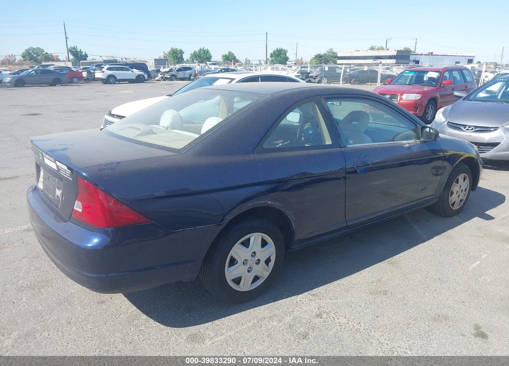 2003 HONDA CIVIC LX VIN: 1HGEM225X3L001546