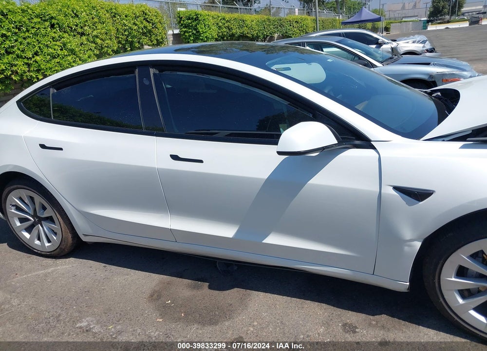 2022 TESLA MODEL 3 LONG RANGE DUAL MOTOR ALL-WHEEL DRIVE VIN: 5YJ3E1EB9NF130382