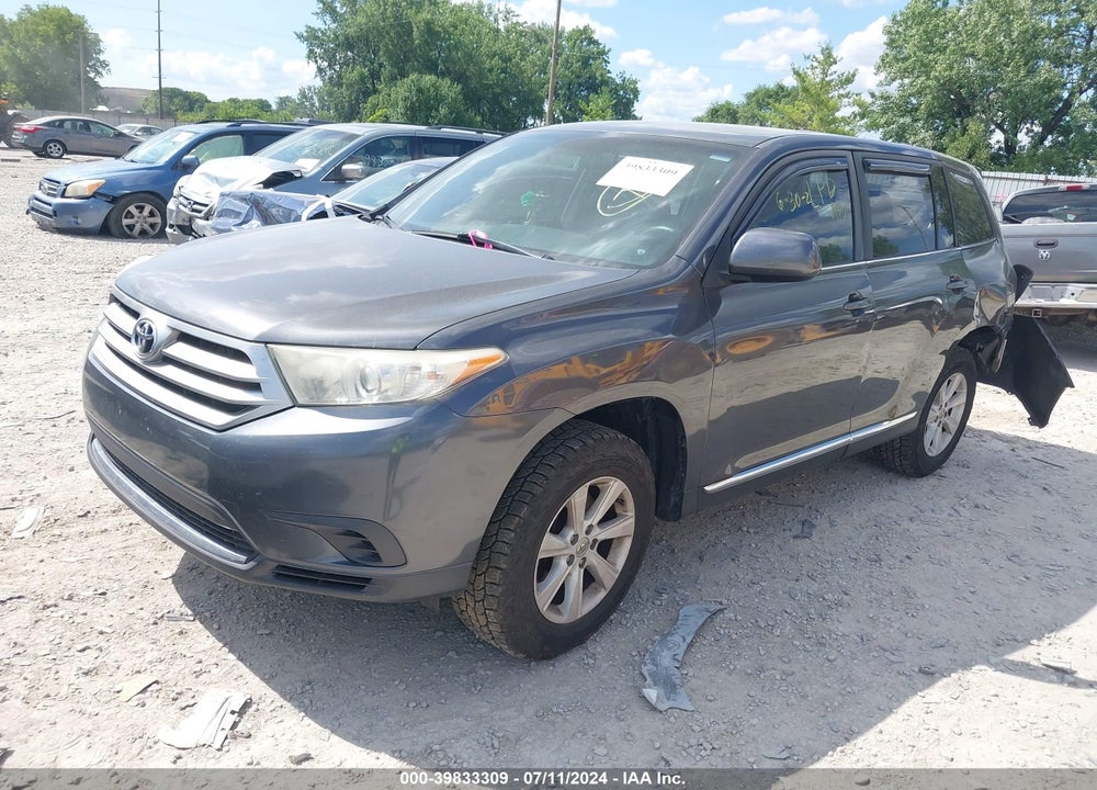 2013 TOYOTA HIGHLANDER VIN: 5TDZA3EH9DS039662