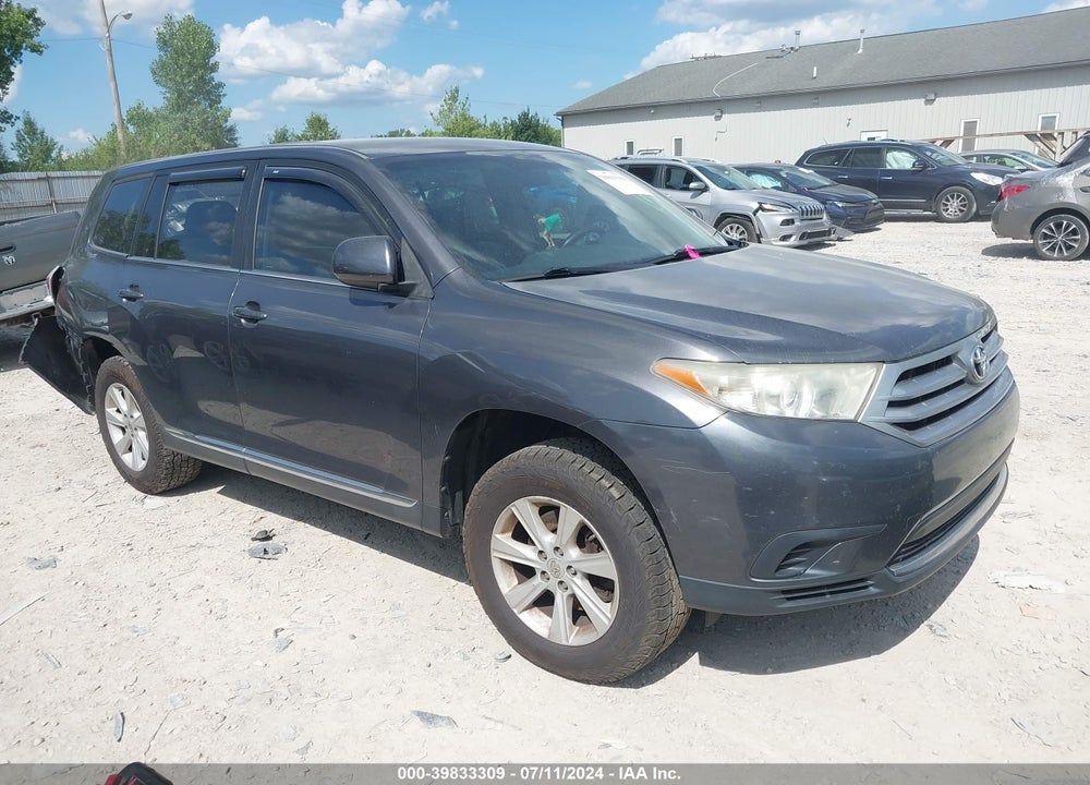 2013 TOYOTA HIGHLANDER VIN: 5TDZA3EH9DS039662
