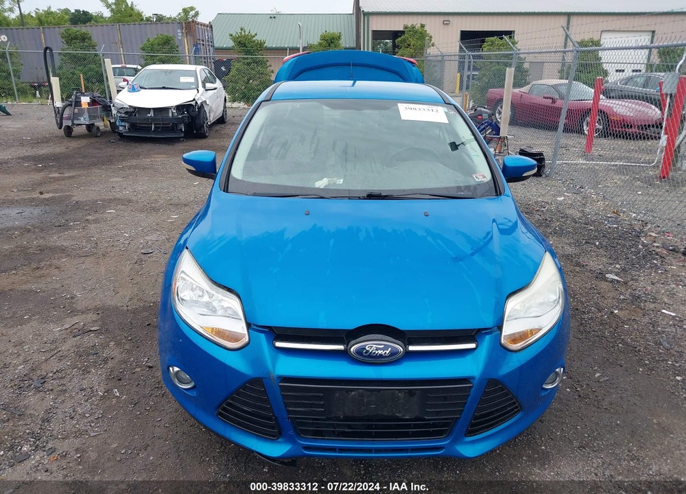 2012 FORD FOCUS VIN: 1FAHP3F24CL408471