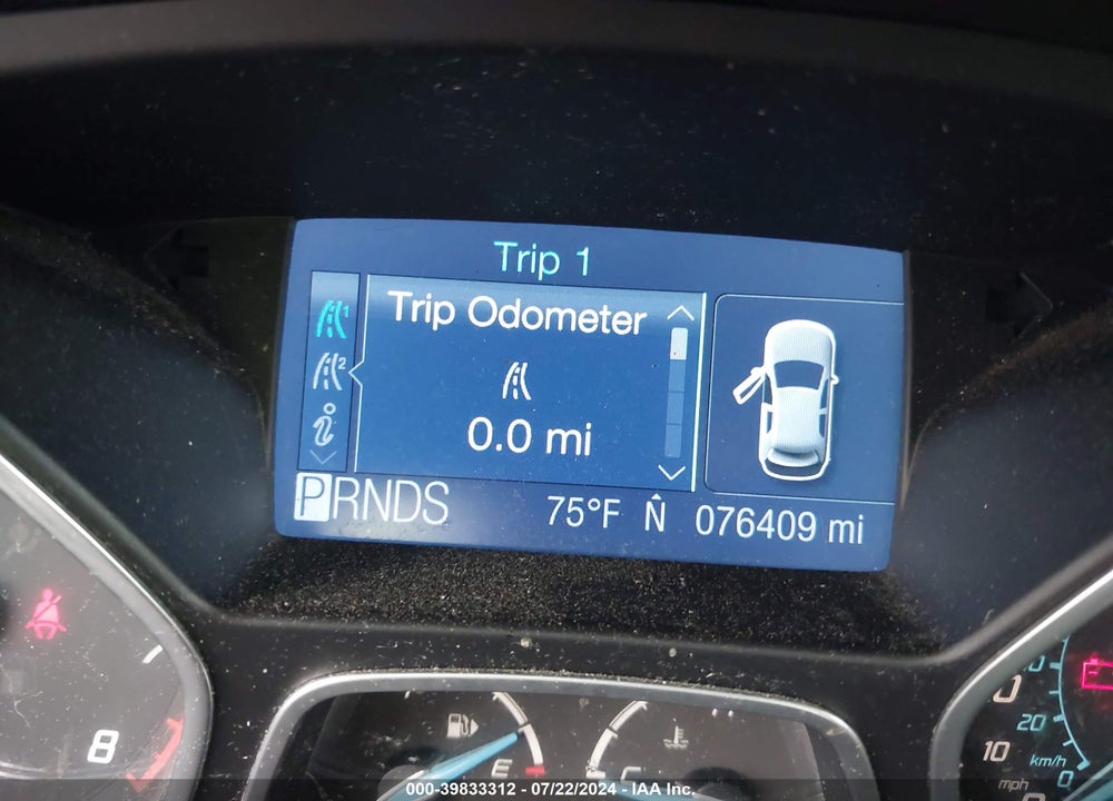 2012 FORD FOCUS VIN: 1FAHP3F24CL408471