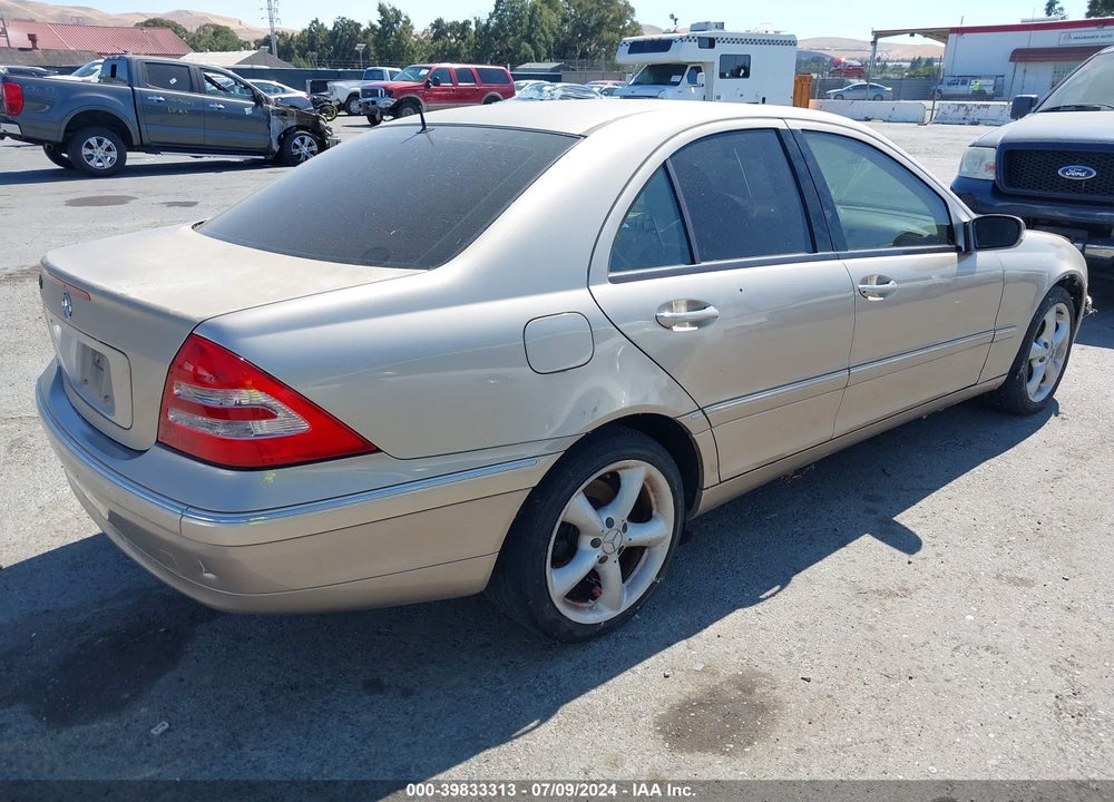 2003 MERCEDES-BENZ C 320 SPORT VIN: WDBRF64JX3F303556