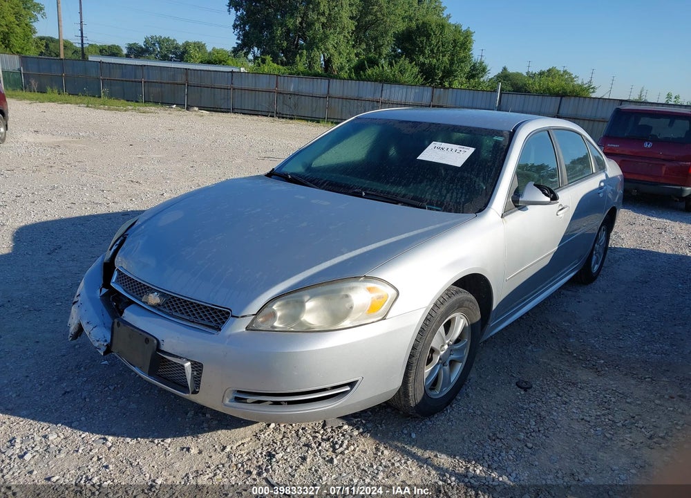 2012 CHEVROLET IMPALA LS VIN: 2G1WA5E34C1156681