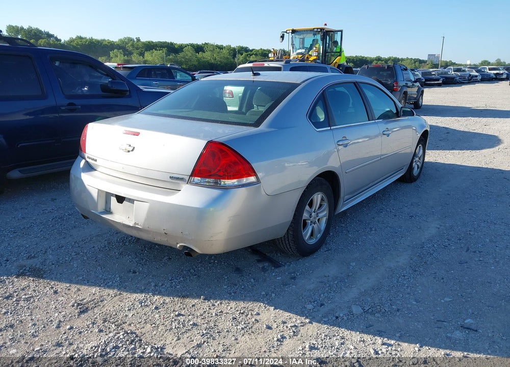 2012 CHEVROLET IMPALA LS VIN: 2G1WA5E34C1156681