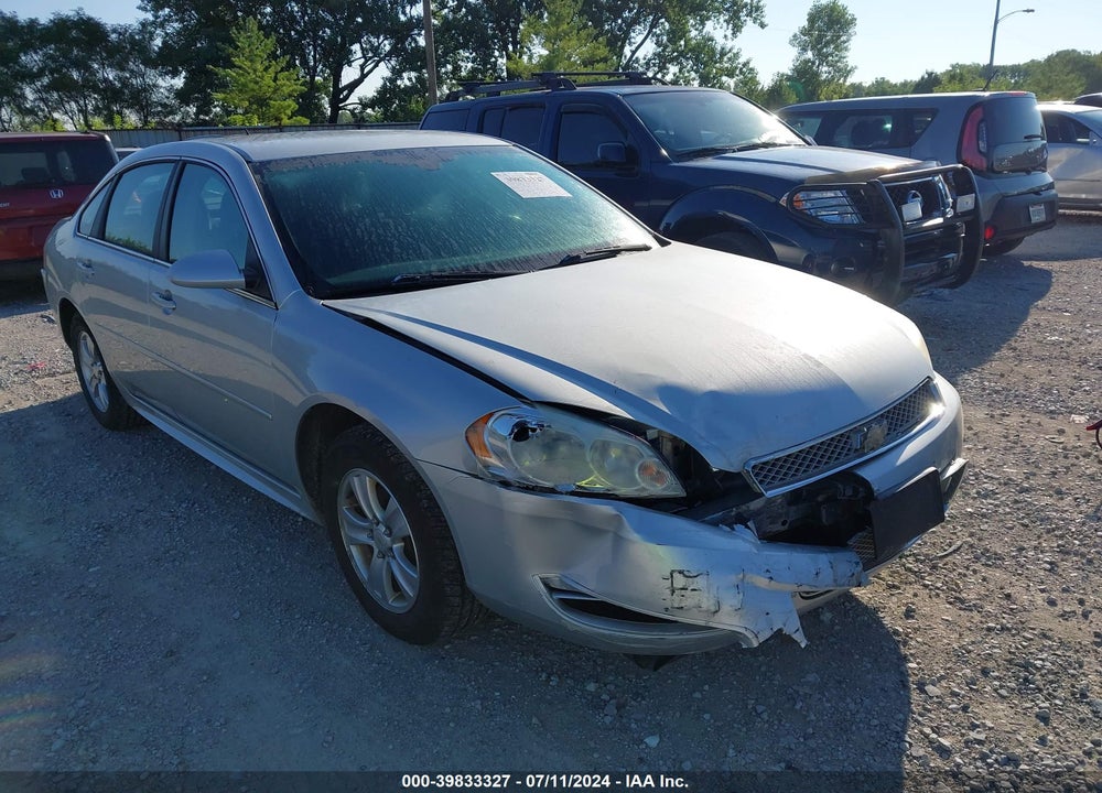 2012 CHEVROLET IMPALA LS VIN: 2G1WA5E34C1156681
