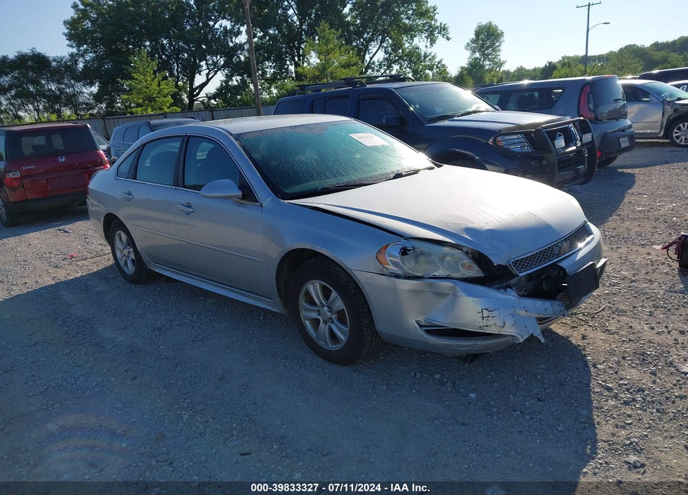 2012 CHEVROLET IMPALA LS VIN: 2G1WA5E34C1156681