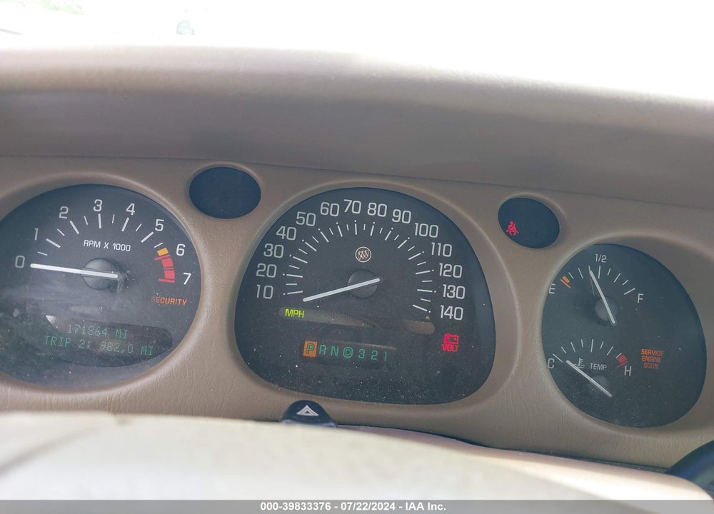 2004 BUICK LESABRE LIMITED VIN: 1G4HR54KX4U232942
