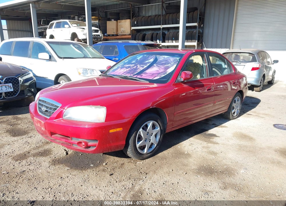 2006 HYUNDAI ELANTRA VIN: KMHDN46D66U315841