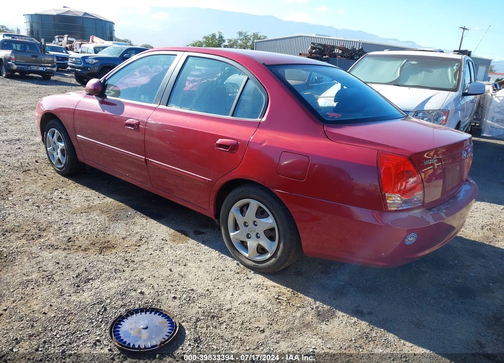 2006 HYUNDAI ELANTRA VIN: KMHDN46D66U315841