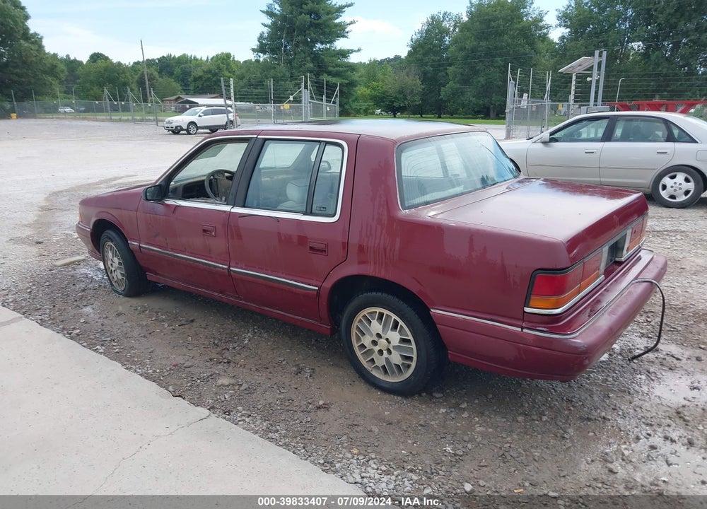 1990 DODGE SPIRIT ES VIN: 1B3XA7633LF890079