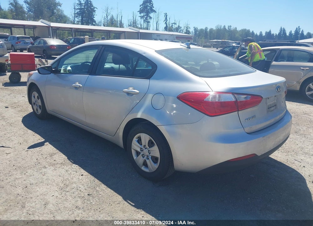 2014 KIA FORTE LX VIN: KNAFK4A66E5222936