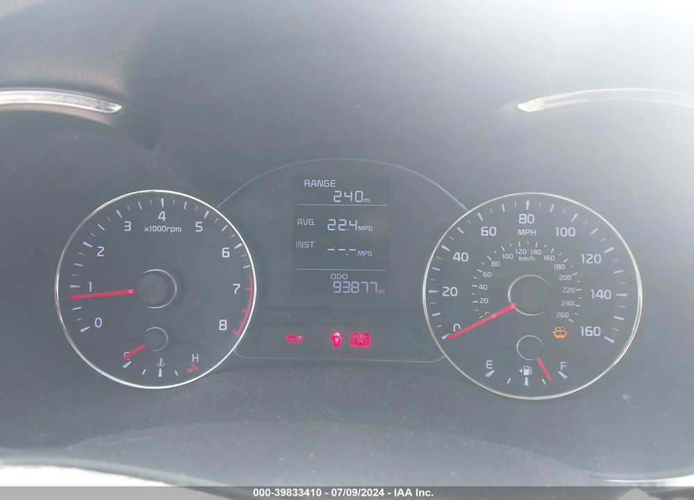 2014 KIA FORTE LX VIN: KNAFK4A66E5222936