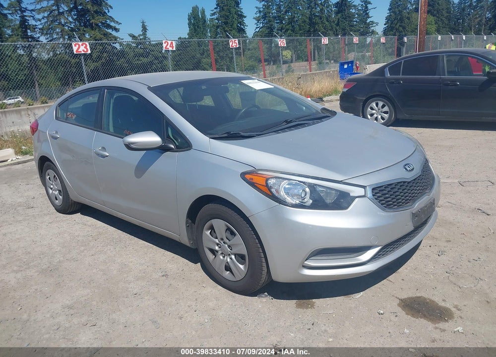 2014 KIA FORTE LX VIN: KNAFK4A66E5222936