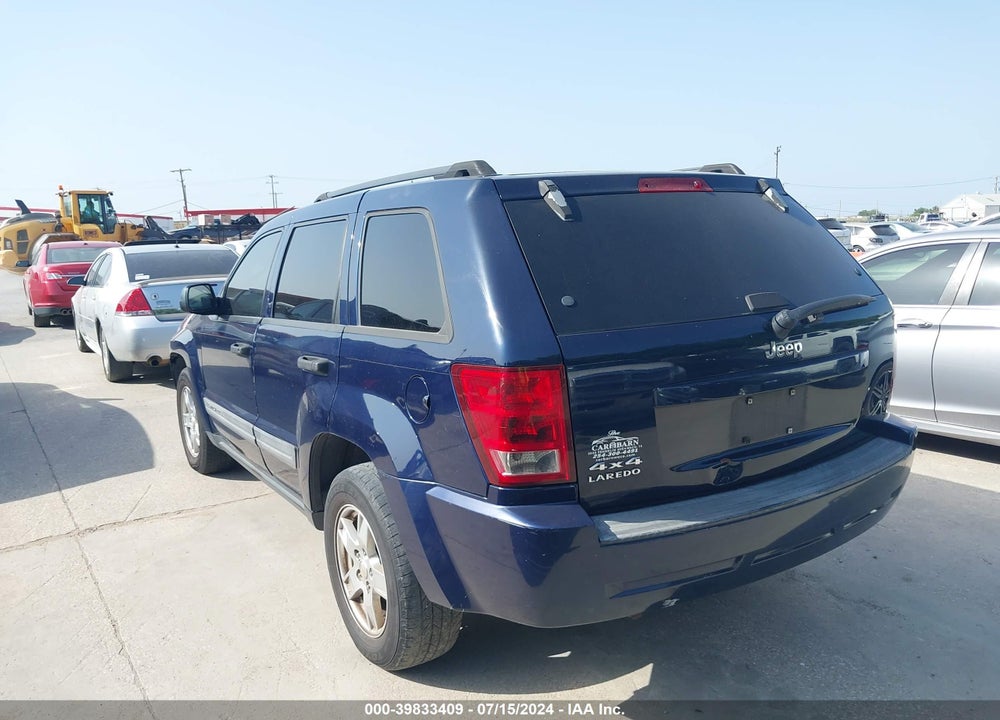 2006 JEEP GRAND CHEROKEE LAREDO VIN: 1J4GR48K76C194710