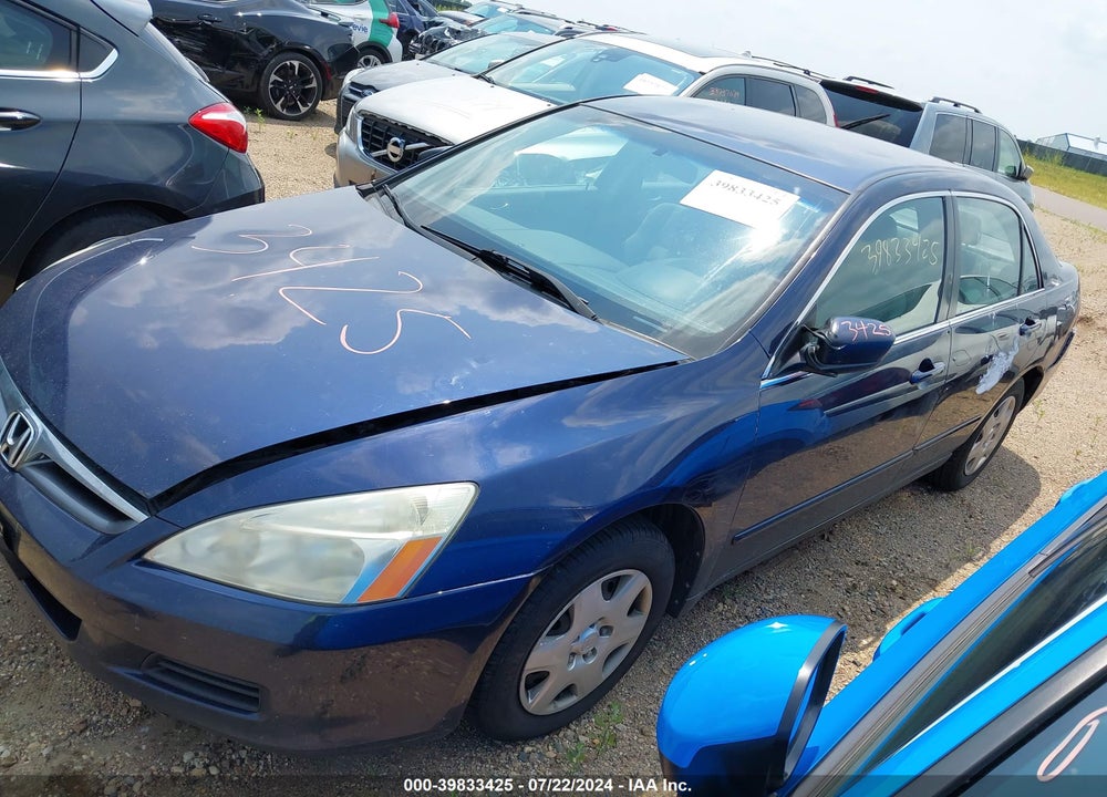 2007 HONDA ACCORD 2.4 LX VIN: 1HGCM56417A124065
