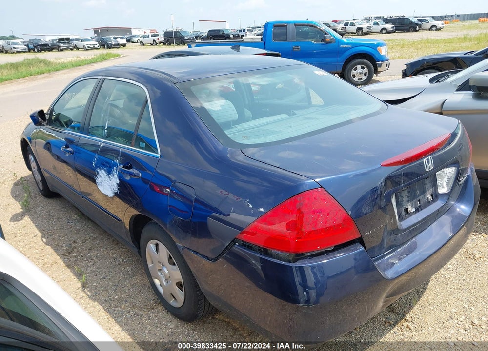 2007 HONDA ACCORD 2.4 LX VIN: 1HGCM56417A124065