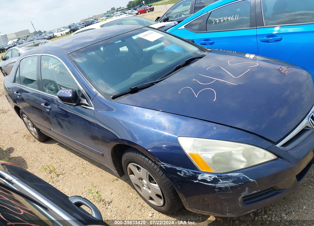 2007 HONDA ACCORD 2.4 LX VIN: 1HGCM56417A124065