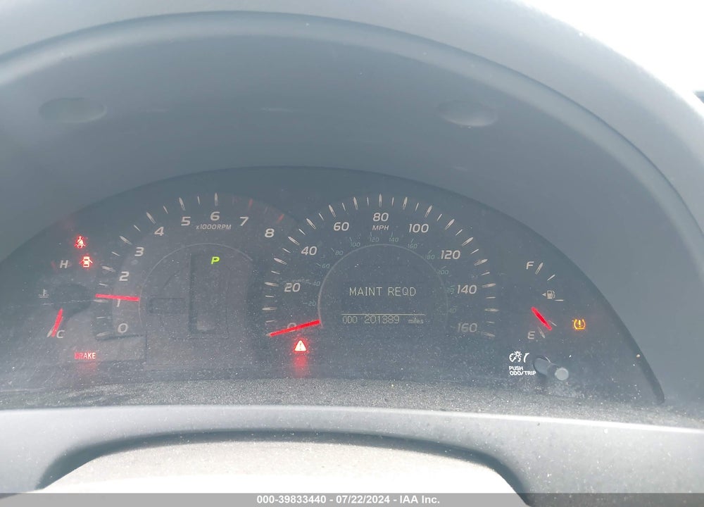 2007 TOYOTA CAMRY XLE V6 VIN: JTNBK46K473000624
