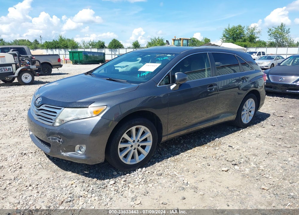 2011 TOYOTA VENZA VIN: 4T3ZA3BBXBU053064