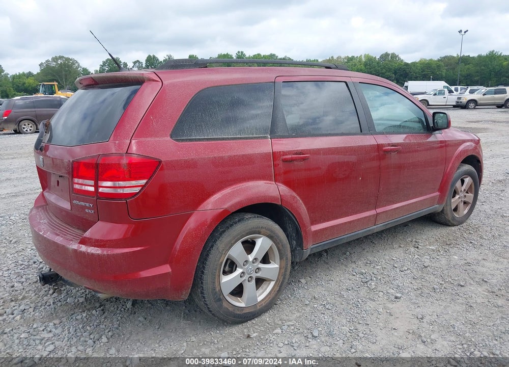 2010 DODGE JOURNEY SXT VIN: 3D4PG5FV9AT252234