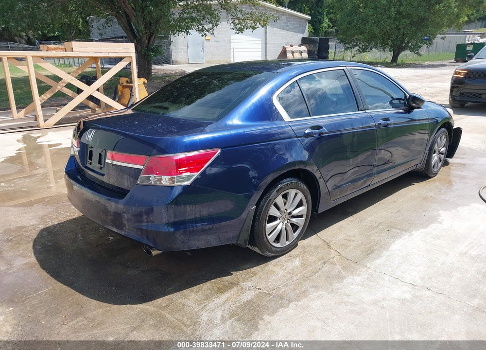 2012 HONDA ACCORD 2.4 EX VIN: 1HGCP2F77CA018715