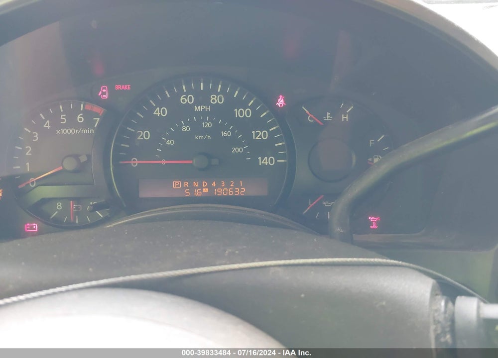 2007 NISSAN TITAN XE VIN: 1N6BA06A77N209221