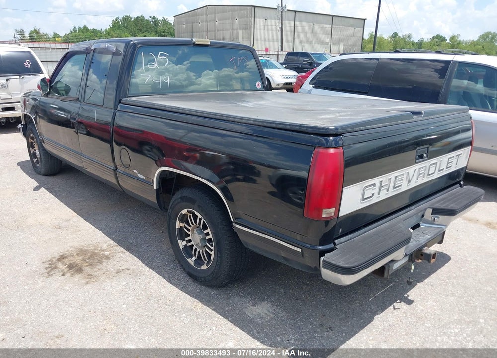 1993 CHEVROLET GMT-400 C1500 VIN: 2GCEC19K6P1257749