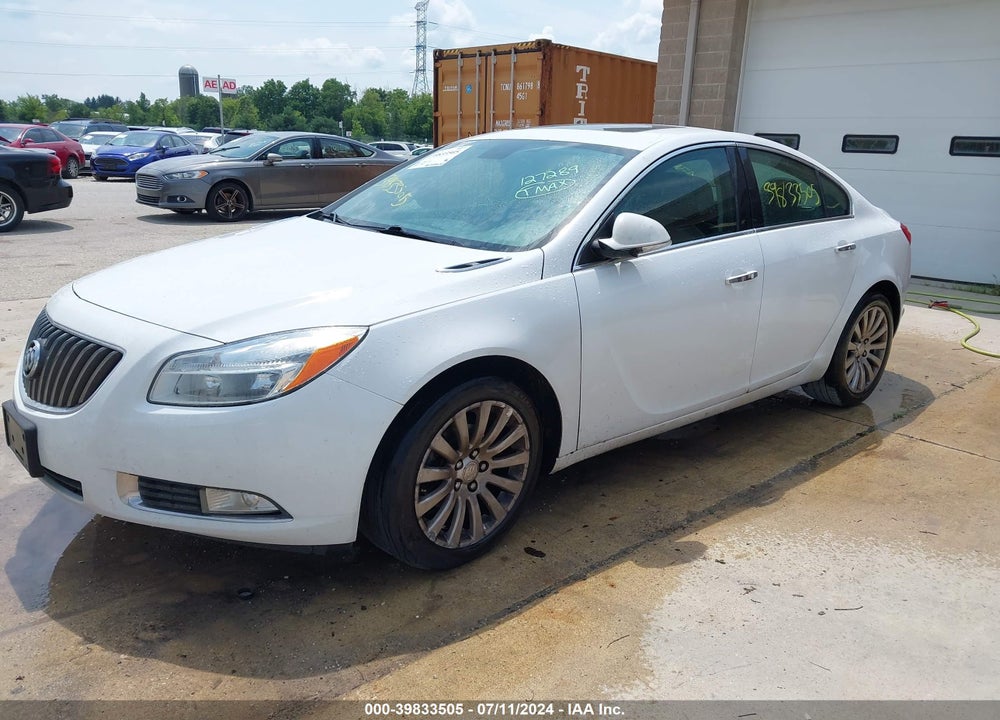 2012 BUICK REGAL PREMIUM 1 VIN: 2G4GS5EK6C9127289