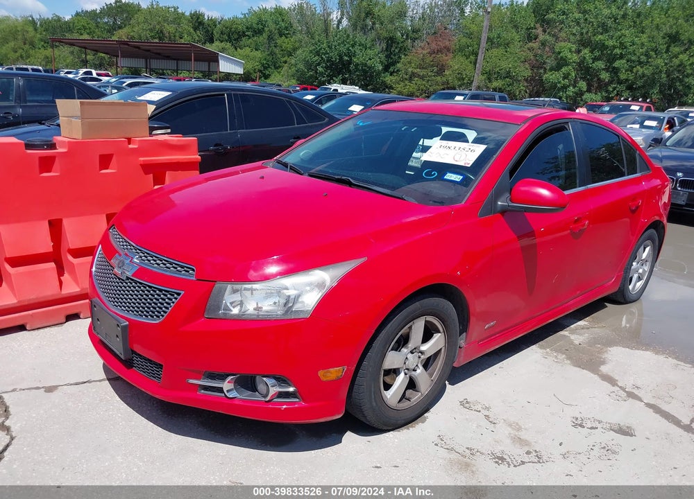 2014 CHEVROLET CRUZE 1LT MANUAL VIN: 1G1PD5SBXE7314132