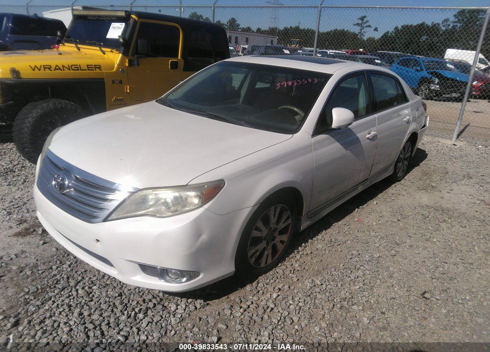 2011 TOYOTA AVALON VIN: 4T1BK3DB9BU387008