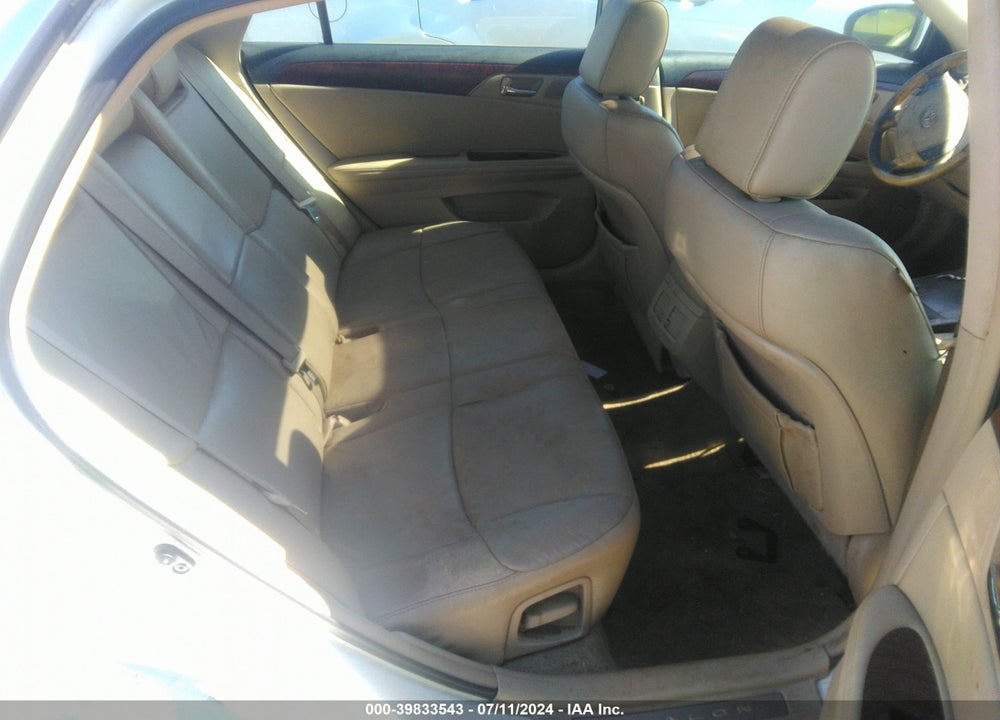 2011 TOYOTA AVALON VIN: 4T1BK3DB9BU387008