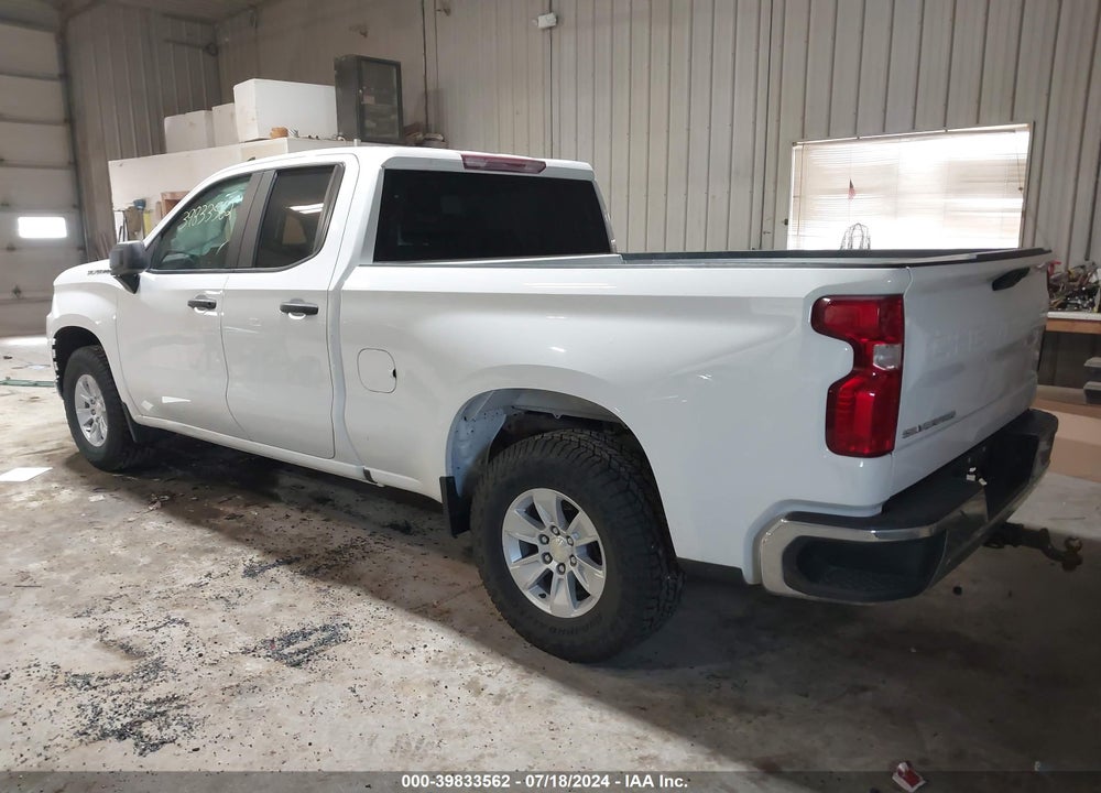 2020 CHEVROLET SILVERADO 1500 2WD DOUBLE CAB STANDARD BED WT VIN: 1GCRWAEF9LZ165585