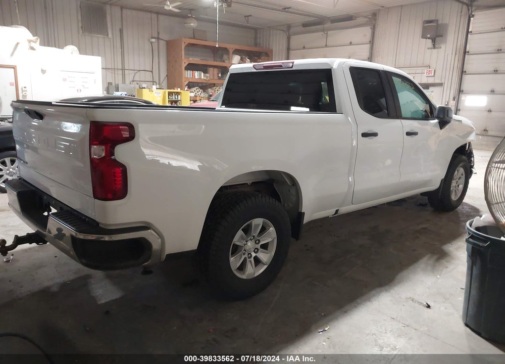 2020 CHEVROLET SILVERADO 1500 2WD DOUBLE CAB STANDARD BED WT VIN: 1GCRWAEF9LZ165585