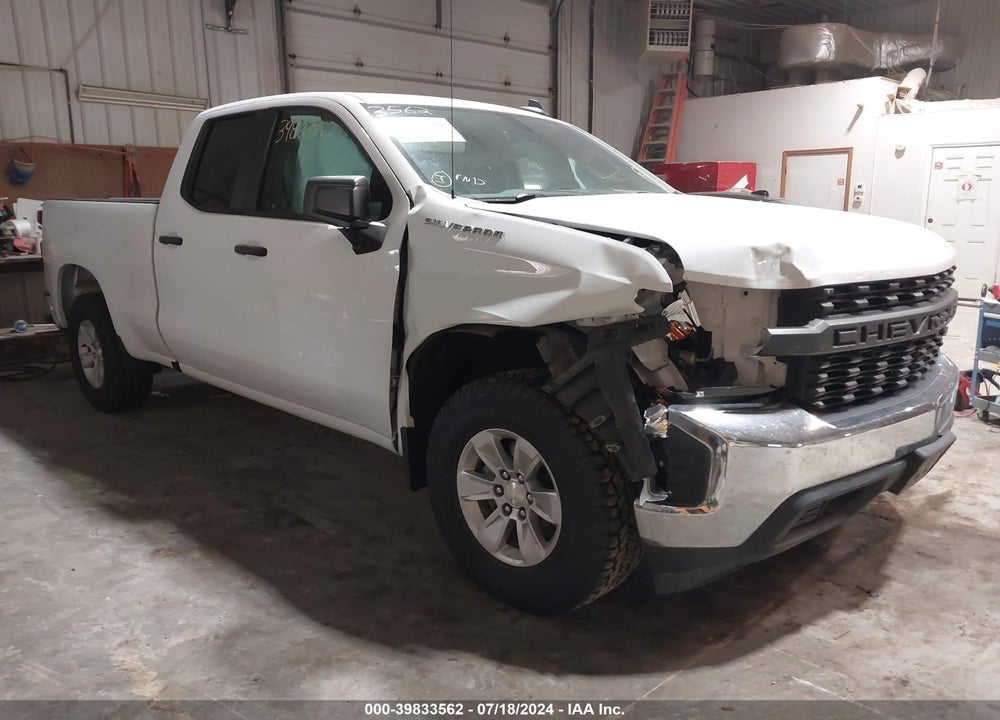 2020 CHEVROLET SILVERADO 1500 2WD DOUBLE CAB STANDARD BED WT VIN: 1GCRWAEF9LZ165585