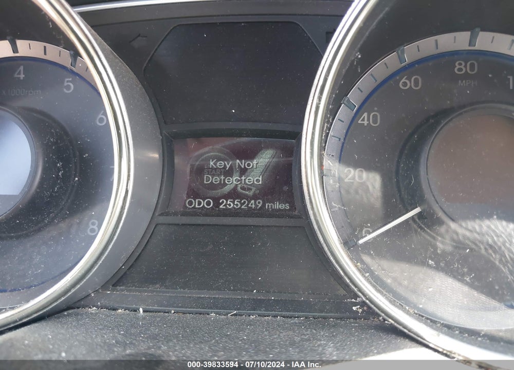 2011 HYUNDAI SONATA SE 2.0T VIN: 5NPEC4AB0BH275880