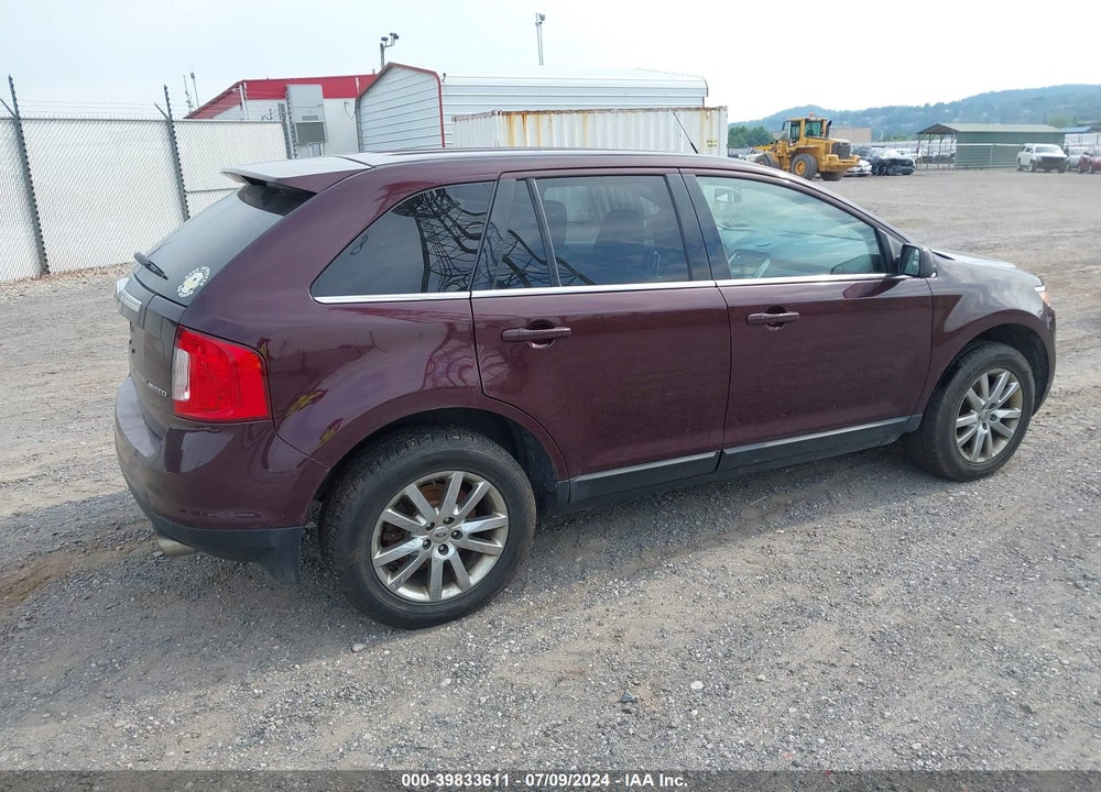 2011 FORD EDGE LIMITED VIN: 2FMDK3KC2BBB18830